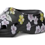 Balenciaga x Crocs Pool Slide Sandals Grey Flower (Women's) 677389W1S8G6556