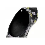 Balenciaga x Crocs Pool Slide Sandals Grey Flower (Women's) 677389W1S8G6556