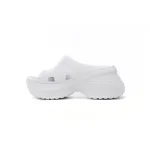 Balenciaga x Crocs Pool Slide Sandals White (Women's)  677389W1S8E9000