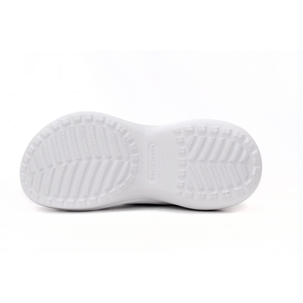 Balenciaga x Crocs Pool Slide Sandals White (Women's)  677389W1S8E9000