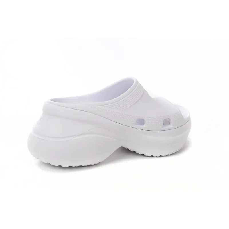 Balenciaga x Crocs Pool Slide Sandals White (Women's)  677389W1S8E9000
