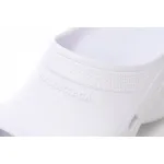 Balenciaga x Crocs Pool Slide Sandals White (Women's)  677389W1S8E9000