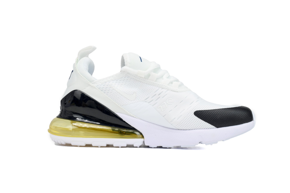 Nike Air Max 90 Double Swoosh White Black Gold Royal (GS) FJ4590-100