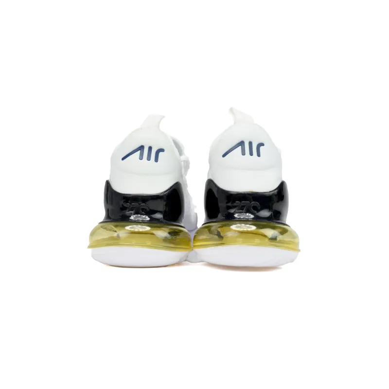 Nike Air Max 90 Double Swoosh White Black Gold Royal (GS) FJ4590-100 