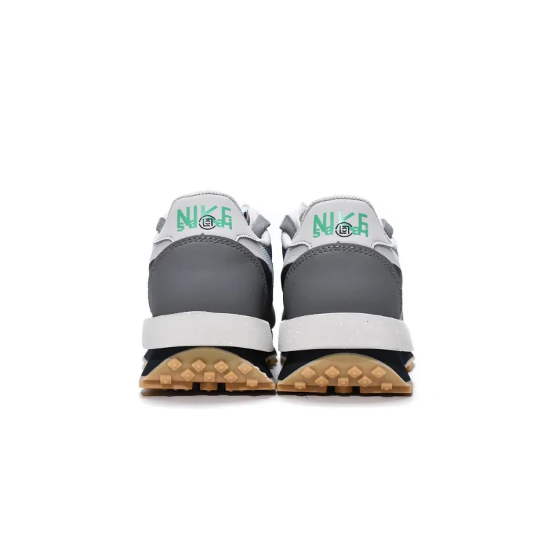 Nike LD Waffle sacai CLOT Kiss of Death 2 Cool Grey  DH3114-001 