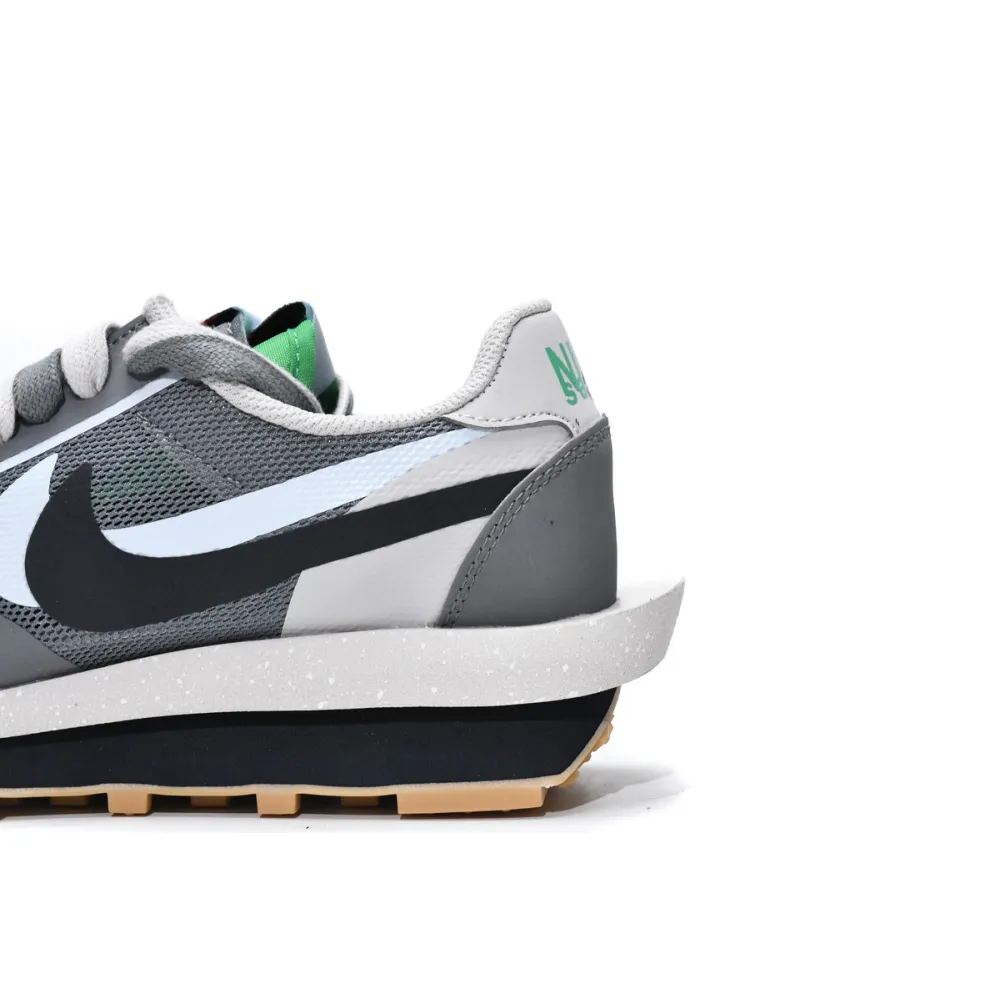 Nike LD Waffle sacai CLOT Kiss of Death 2 Cool Grey  DH3114-001 