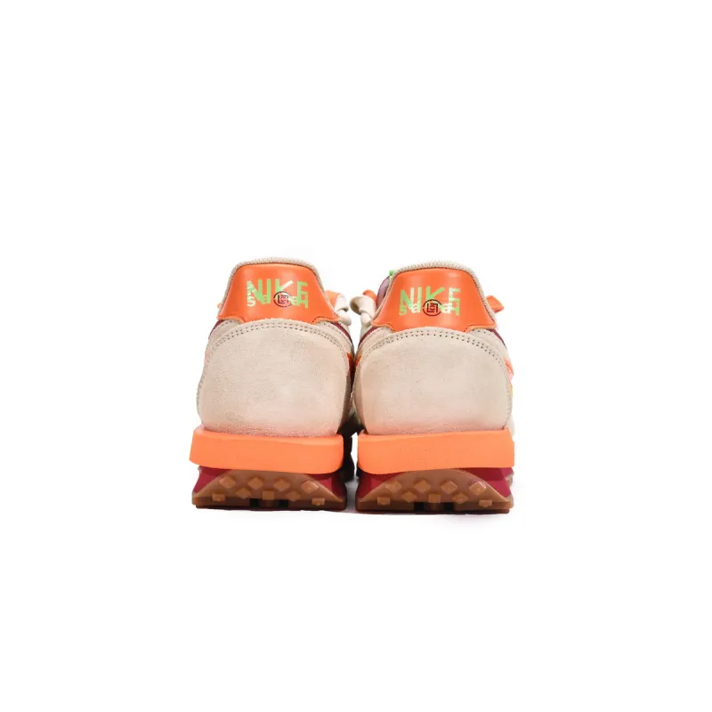 Nike LD Waffle sacai CLOT Kiss of Death Net Orange Blaze  DH1347-100