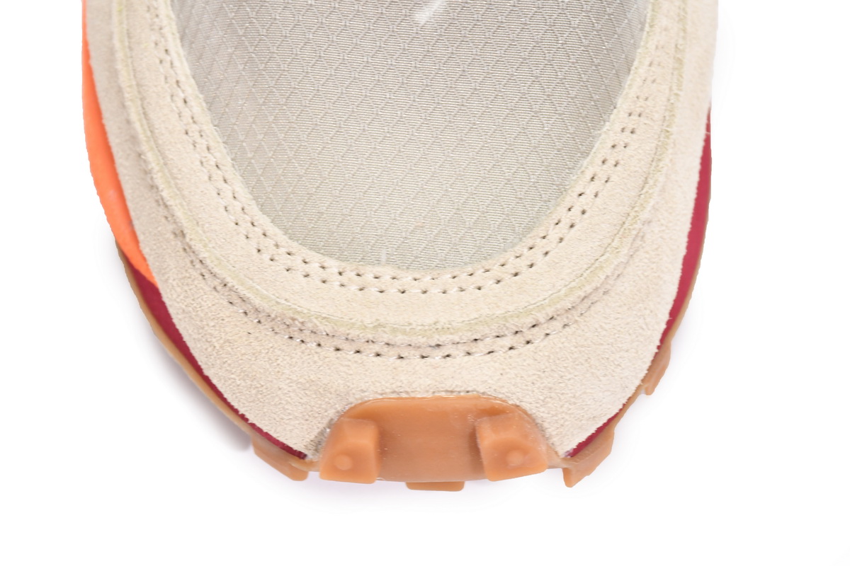 Nike LD Waffle sacai CLOT Kiss of Death Net Orange Blaze  DH1347-100