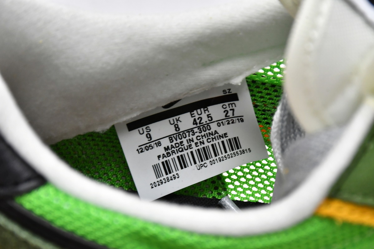 Nike LD Waffle sacai Green Gusto  BV0073-300 