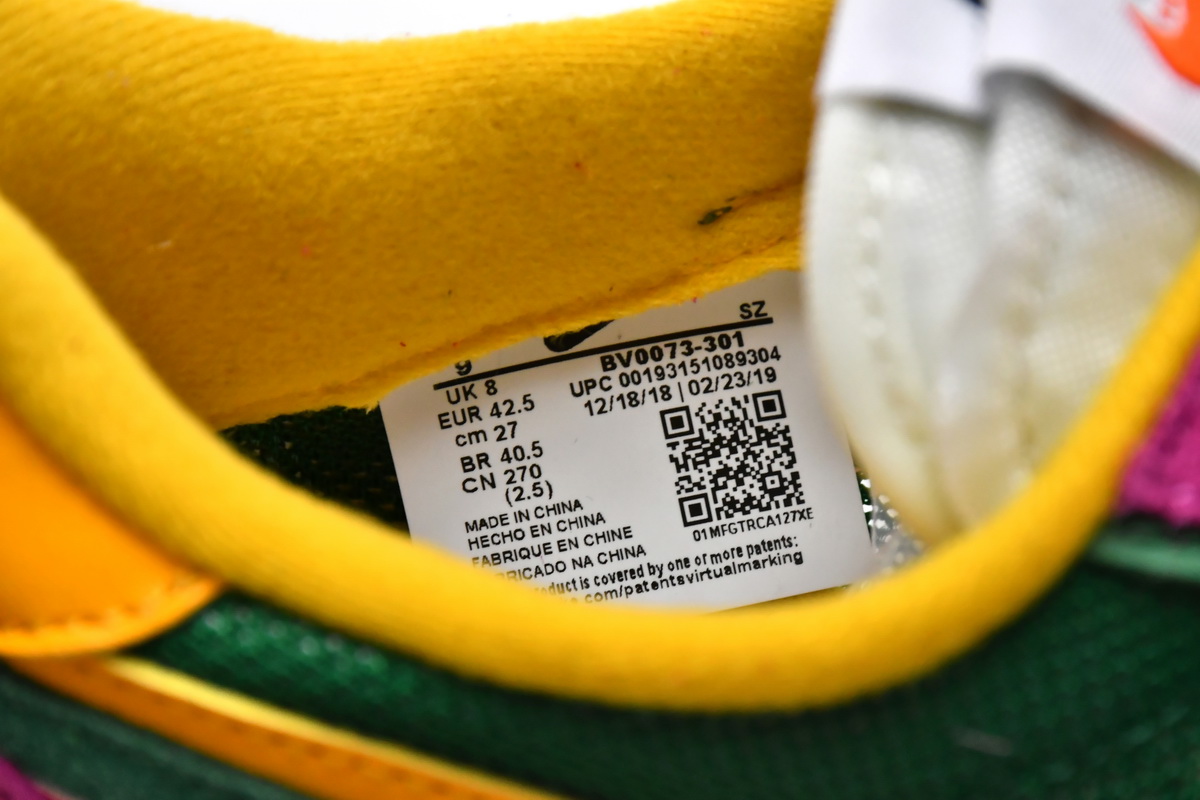 Nike LD Waffle sacai Pine Green BV0073-301 