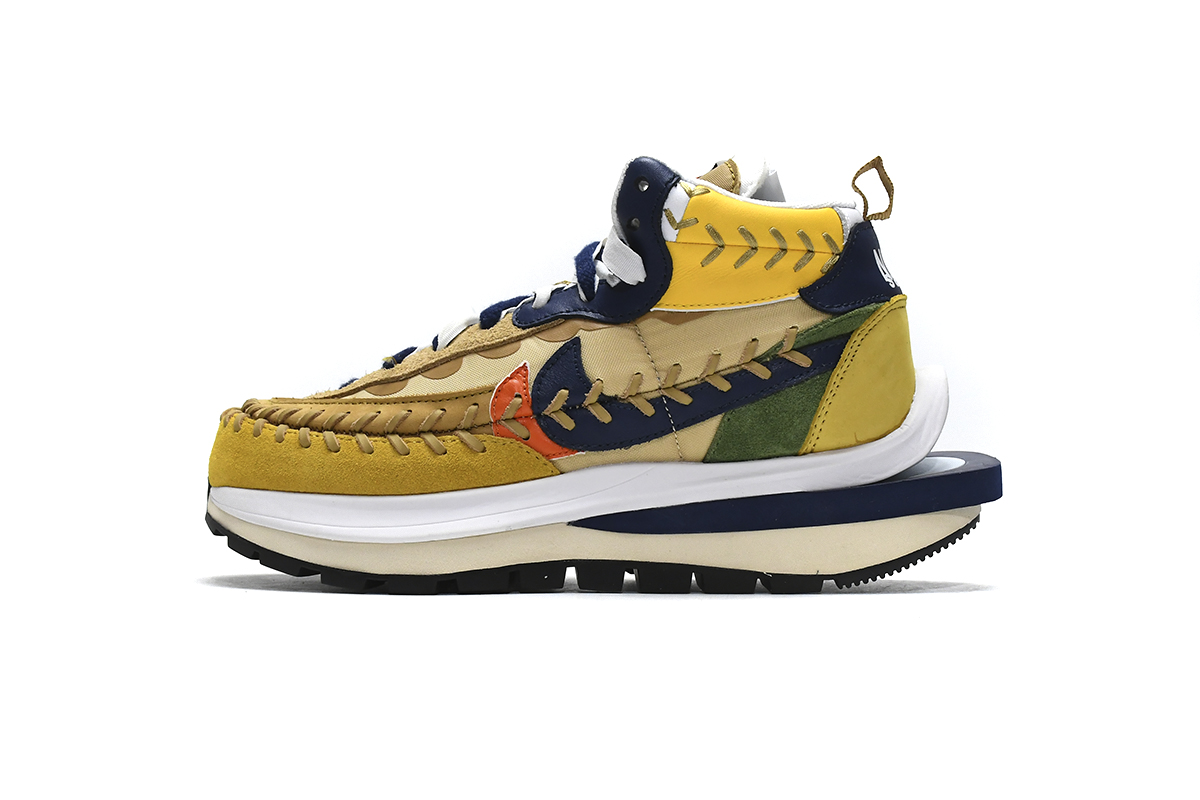 Nike Vaporwaffle sacai Jean Paul Gaultier Sesame Blue DH9186-200