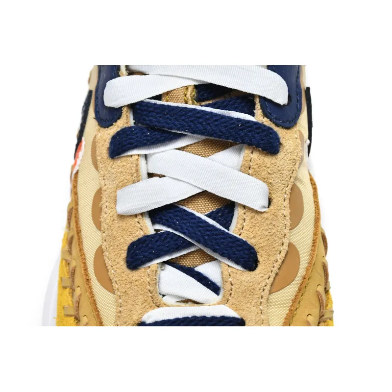 Nike Vaporwaffle sacai Jean Paul Gaultier Sesame Blue  DH9186-200