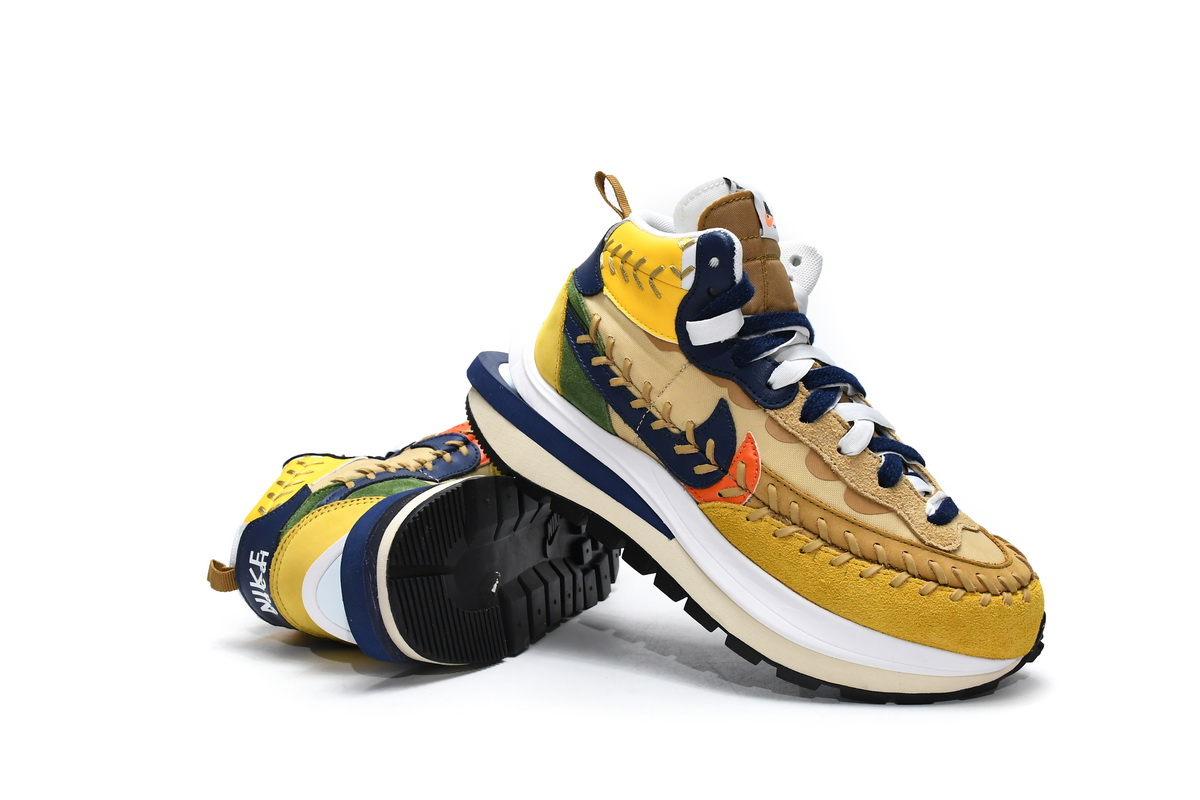 Nike Vaporwaffle sacai Jean Paul Gaultier Sesame Blue DH9186-200