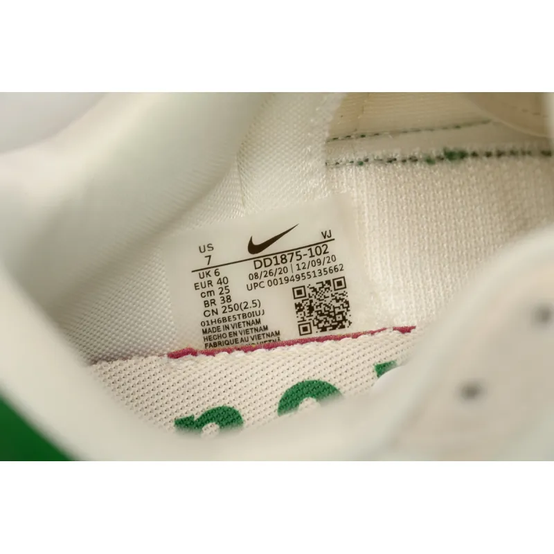 Sacai x Nike VaporWaffle Sesame and Beige Green  DD1875-102