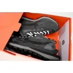 Sacai x Nike VaporWaffle Sesame Black And White Grid CV1363-105