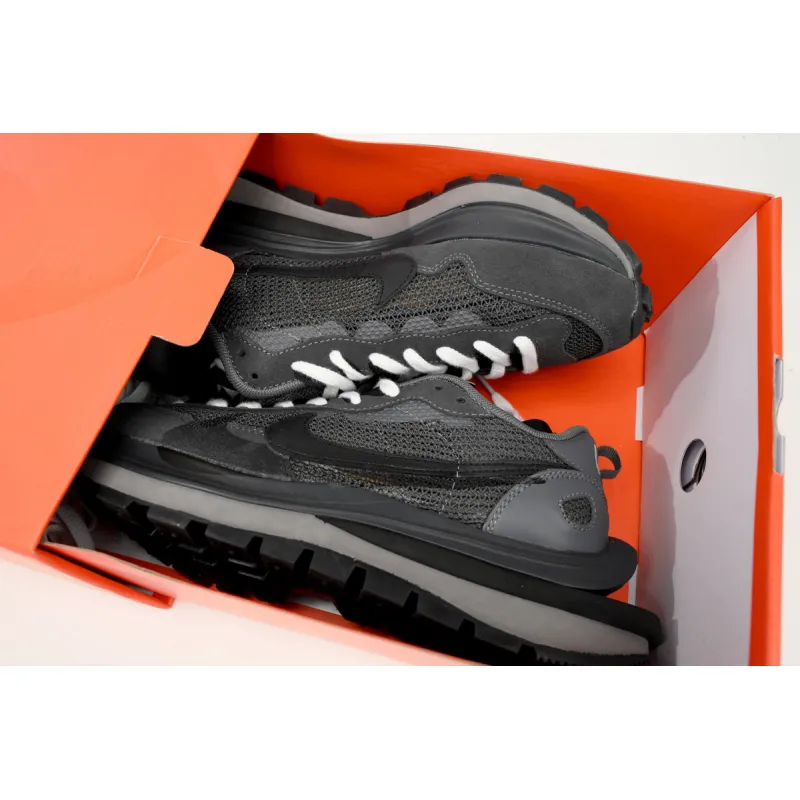 Sacai x Nike VaporWaffle Sesame Black And White Grid CV1363-105