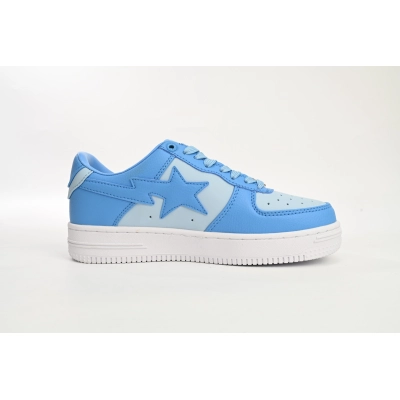  A Bathing Ape Bape Sta Low All Sky Blue  OZXSHM-191-006K 02