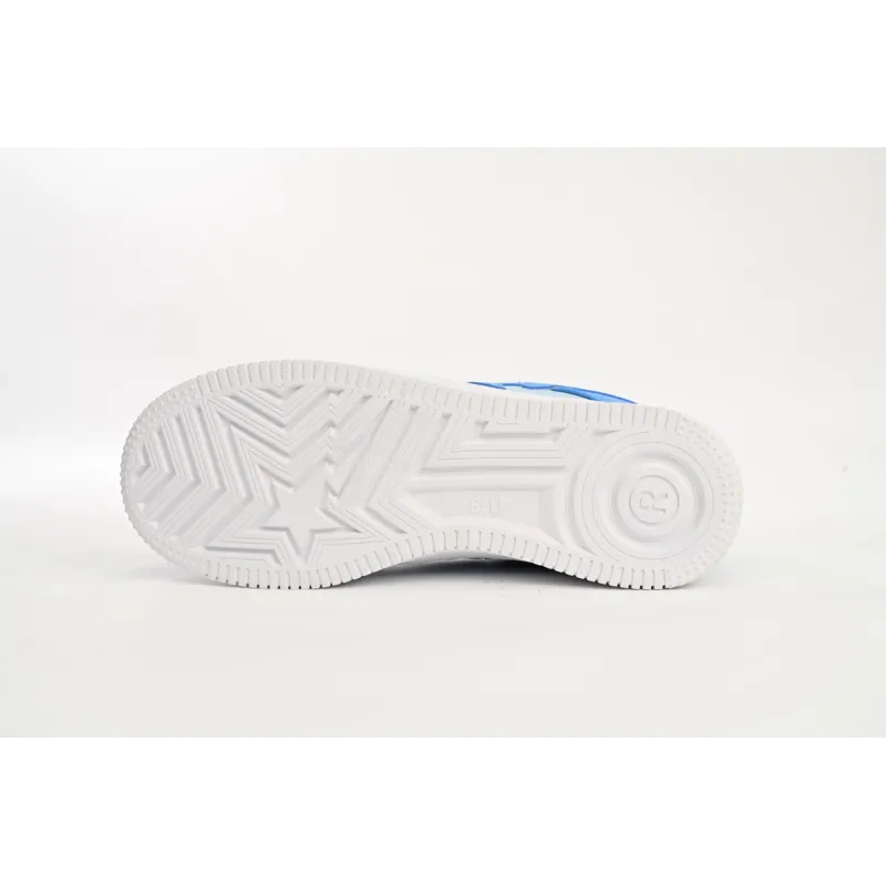  A Bathing Ape Bape Sta Low All Sky Blue  OZXSHM-191-006K