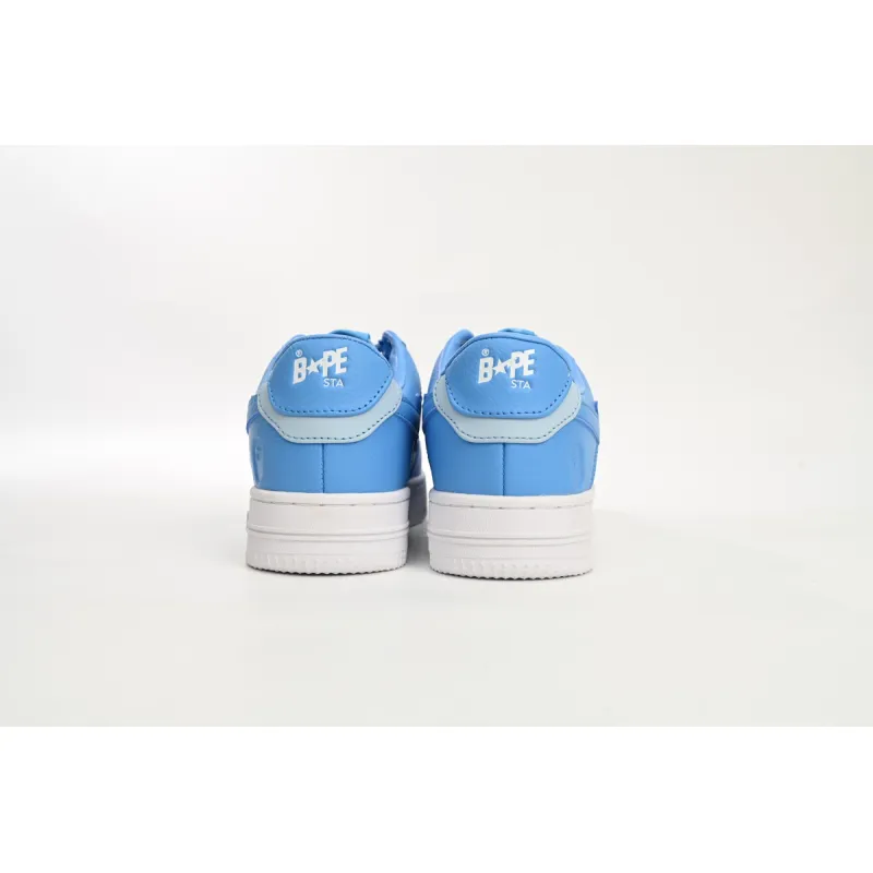  A Bathing Ape Bape Sta Low All Sky Blue  OZXSHM-191-006K