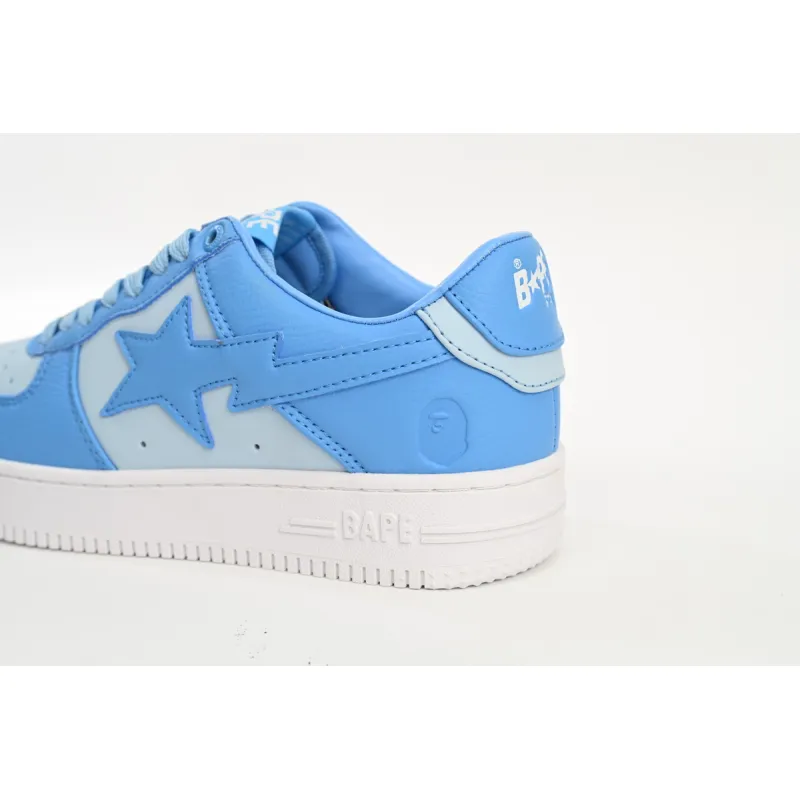  A Bathing Ape Bape Sta Low All Sky Blue  OZXSHM-191-006K