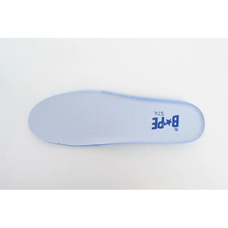  A Bathing Ape Bape Sta Low Black Blue Color Spray Painting  1H73 191 913