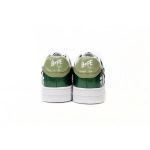  A Bathing Ape Bape Sta Low Black Green Mirror Surface 1H20 190 046