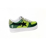  A Bathing Ape Bape Sta Low Black Green Mirror Surface 1H20 190 046