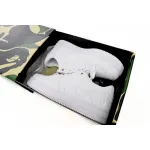  A Bathing Ape Bape Sta Low White  1H70-191-006 