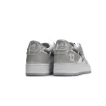  A Bathing Ape Bape Sta Low White Grey Mirror Surface 