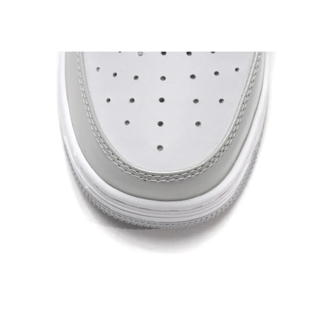  A Bathing Ape Bape Sta Low White Grey Mirror Surface 