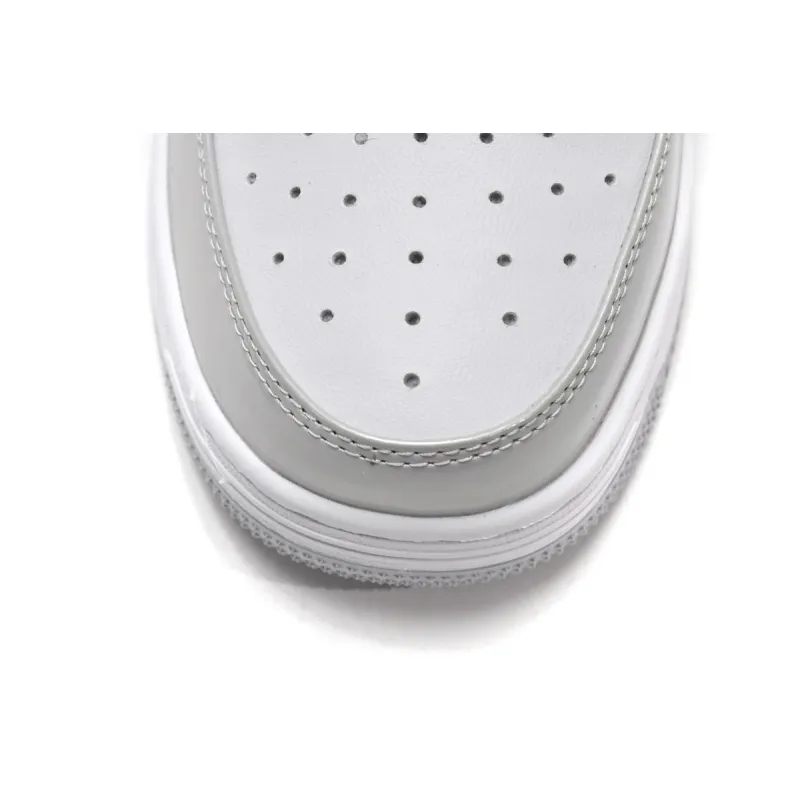  A Bathing Ape Bape Sta Low White Grey Mirror Surface 