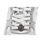  A Bathing Ape Bape Sta Low White Grey Mirror Surface 