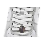  A Bathing Ape Bape Sta Low White Grey Mirror Surface 