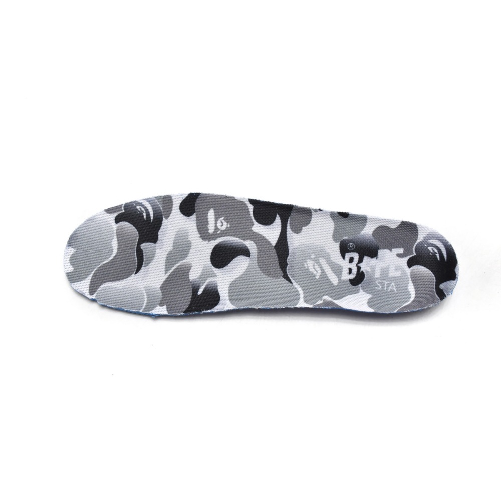  A Bathing Ape Bape Sta Low White Grey Mirror Surface 