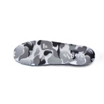  A Bathing Ape Bape Sta Low White Grey Mirror Surface 