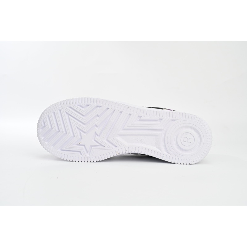  A Bathing Ape Bape Sta Low White Purple Color Spray  1H30-191-004 