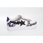  A Bathing Ape Bape Sta Low White Purple Color Spray  1H30-191-004 