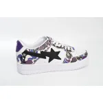  A Bathing Ape Bape Sta Low White Purple Color Spray  1H30-191-004 