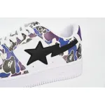  A Bathing Ape Bape Sta Low White Purple Color Spray  1H30-191-004 