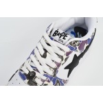  A Bathing Ape Bape Sta Low White Purple Color Spray  1H30-191-004 