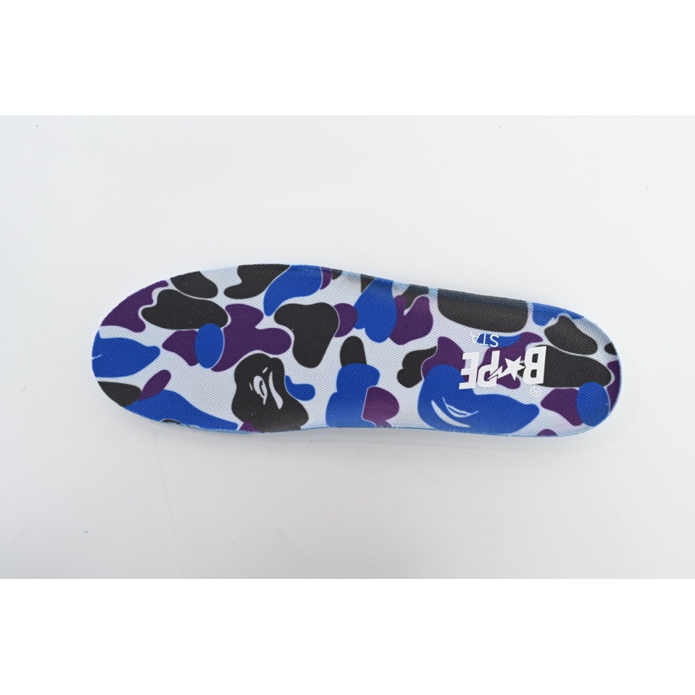  A Bathing Ape Bape Sta Low White Purple Color Spray  1H30-191-004 