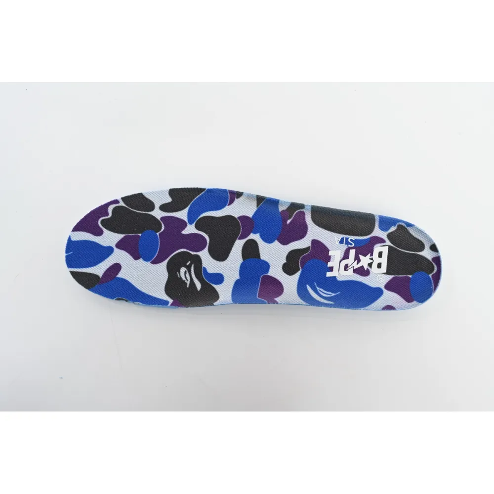  A Bathing Ape Bape Sta Low White Purple Color Spray  1H30-191-004 