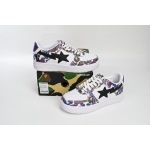  A Bathing Ape Bape Sta Low White Purple Color Spray  1H30-191-004 