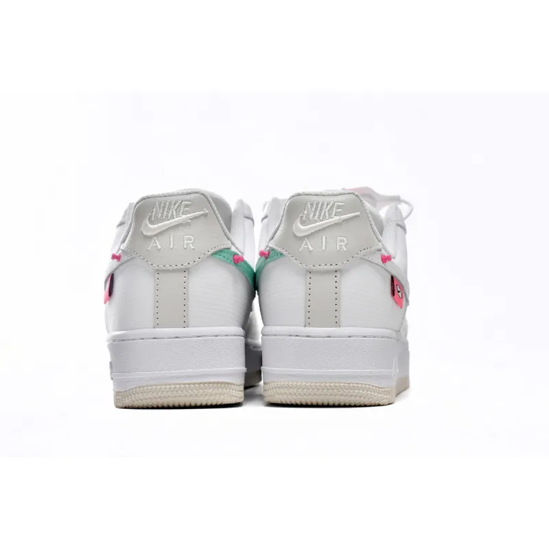  Nike Air Force 1 Low Pink Bling  DX6061-111