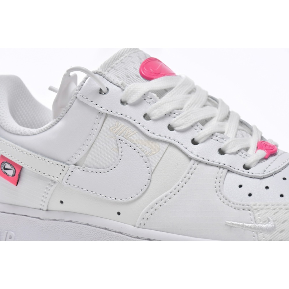  Nike Air Force 1 Low Pink Bling  DX6061-111