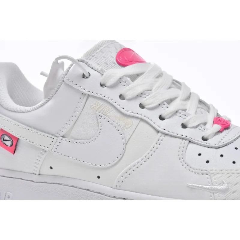  Nike Air Force 1 Low Pink Bling  DX6061-111