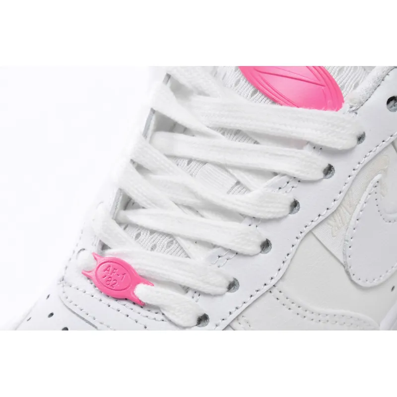  Nike Air Force 1 Low Pink Bling  DX6061-111