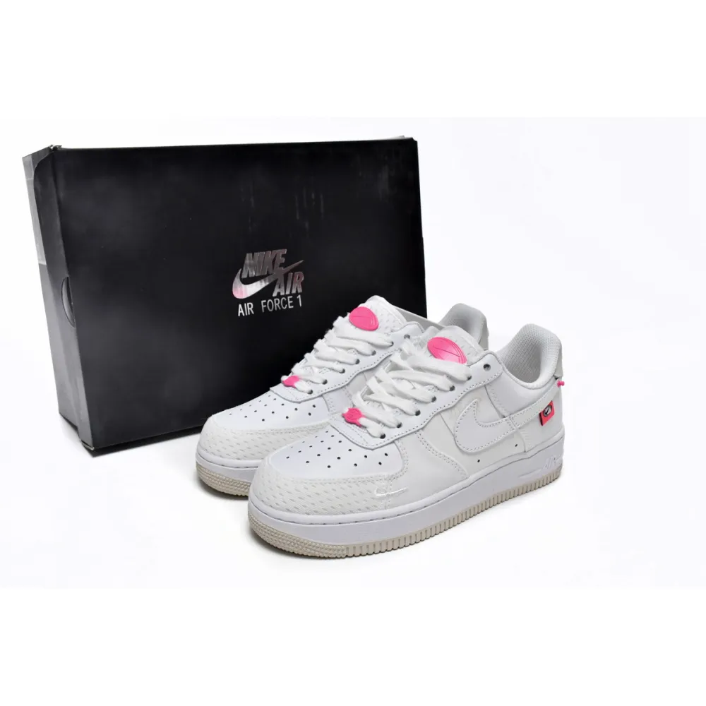  Nike Air Force 1 Low Pink Bling  DX6061-111