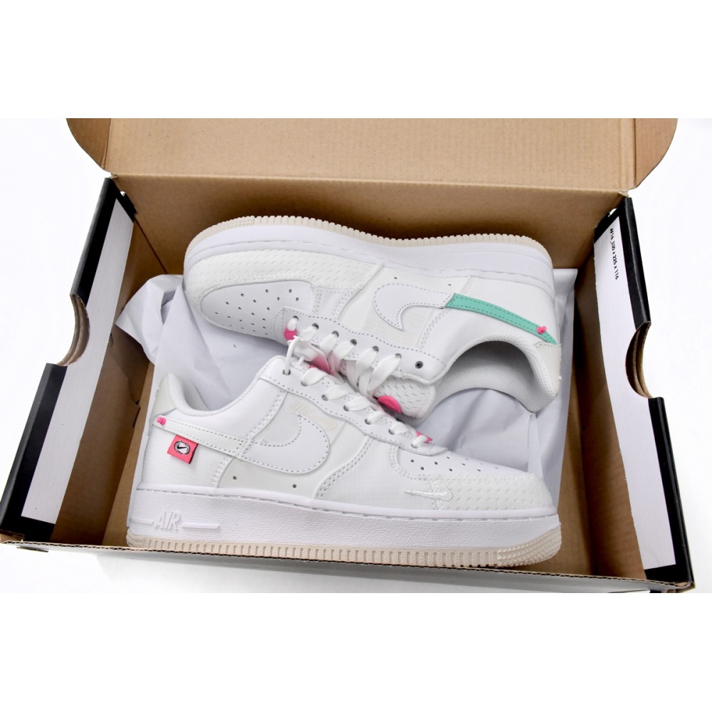  Nike Air Force 1 Low Pink Bling  DX6061-111