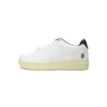 A Bathing Ape Bape Sta Black White Silver  1H70-191-022 